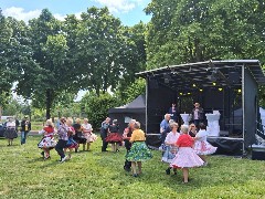 Auftrit auf dem Brgerfest Holzbendenpark Dren, 17.5.2025